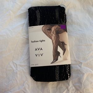 Ava & Viv Lace Plus Tights 3X/4X